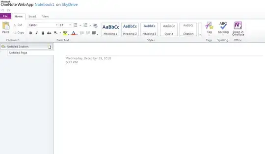Office Web Apps screenshot