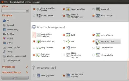 CCSM window management