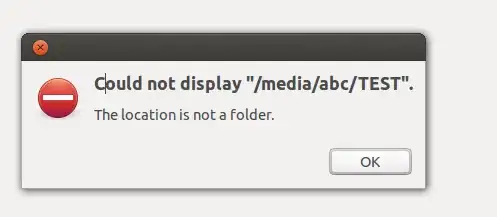 Please check the image for error message
