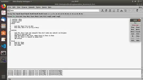 Picture with warnings