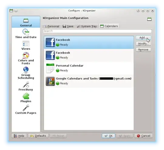 Press "General" -> "Calendars" tab -> Add