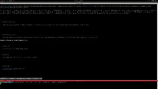 gif animation of the image rendering problem in w3m, not showing the image, and having them flicker during scroll
