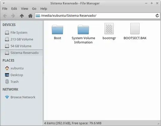System reserved partition contents