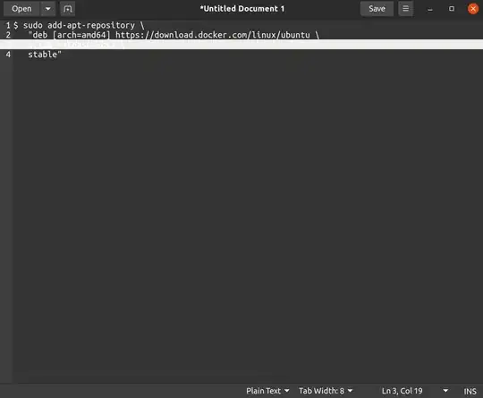 Gedit problem showcase