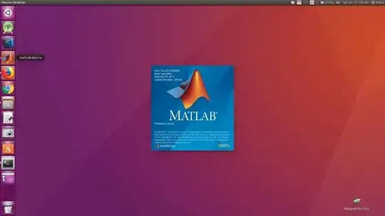 Matlab splash screen appearing temporarily