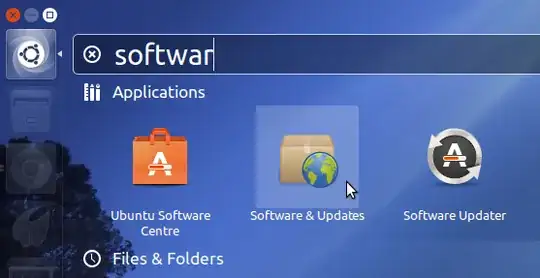 Software & Updates in the Unity Dash