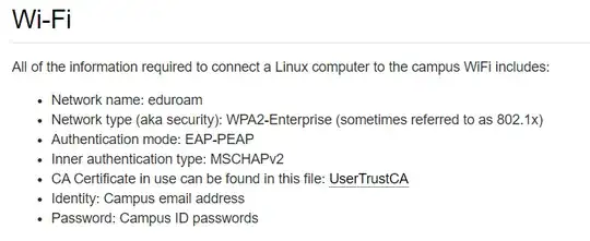 Instructions for connecting