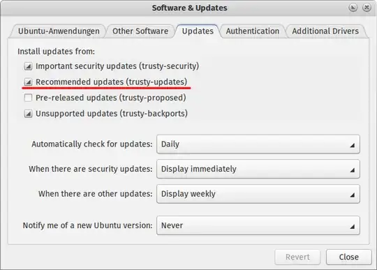 software properties screenshot
