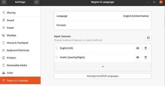 this is the final setting screenshot