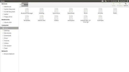 Screenshot of how my nautilus looks