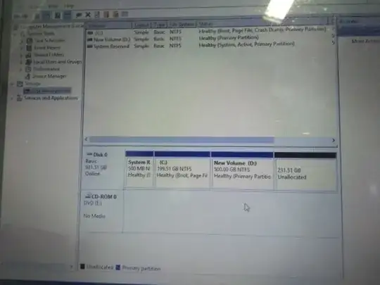 free space in windows