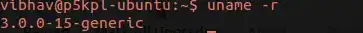 uname -r