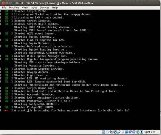 Server Start Screenshot