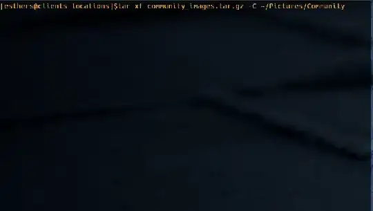 gif of process done at terminal