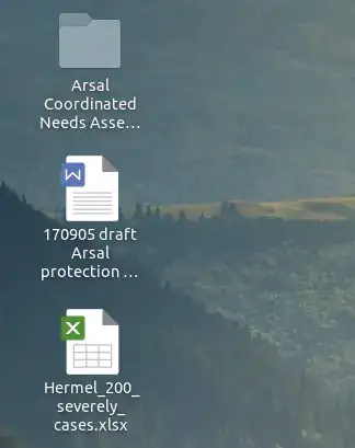 Here is a picture before