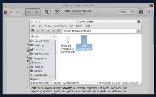 After changing order of title bar components