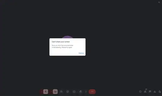 Now it shows like that.