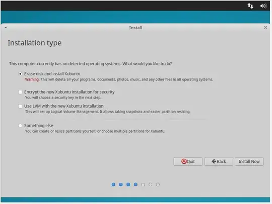 Installation Type Screenshot