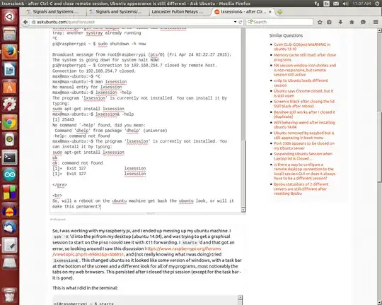 The tabs don't look like normal Ubuntu.