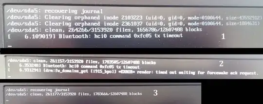 It stays like one of these. And nothing happens.