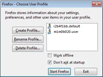 Firefox profile manager