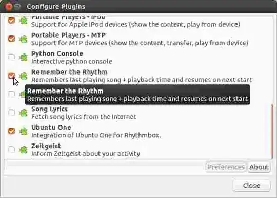 Remember the Rhythm plugin
