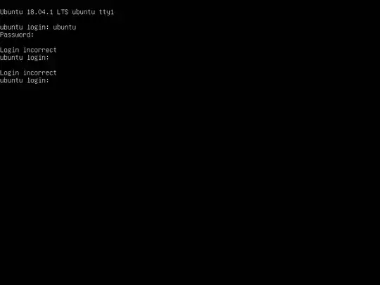 can't input password