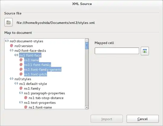 XML Source Dialog