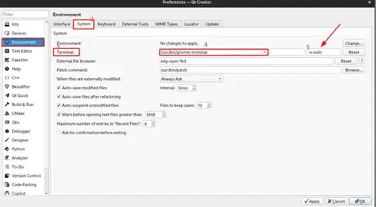 screen shot of the result