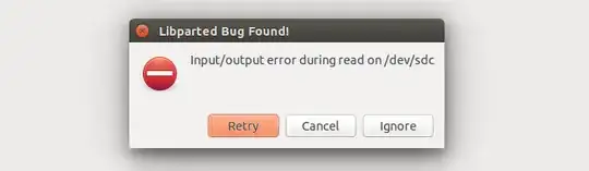 Libparted Bug Found! - window