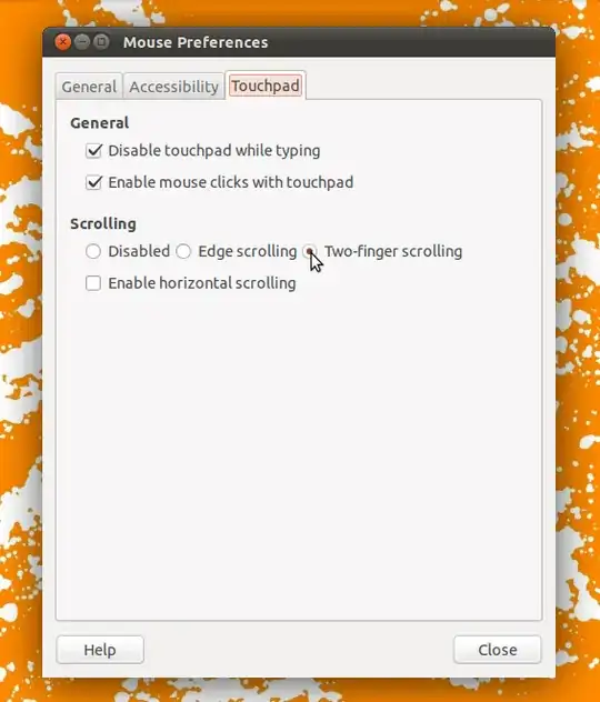 Select Two-finger scrolling