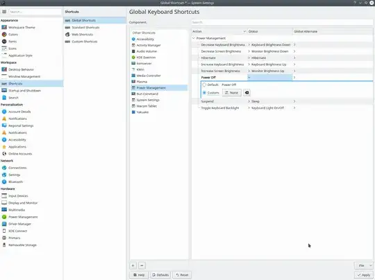 Example path to find these settings