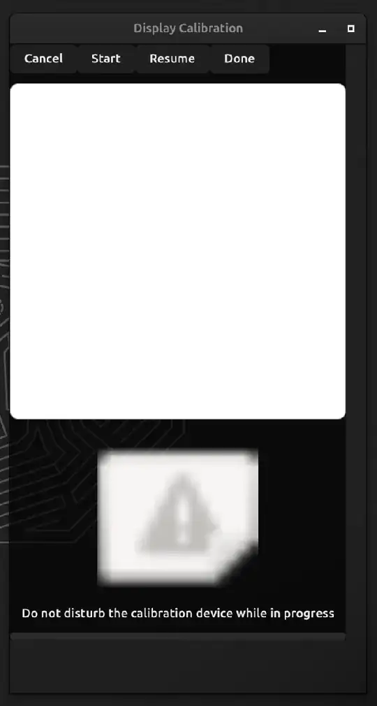 gtk inspector display calibration