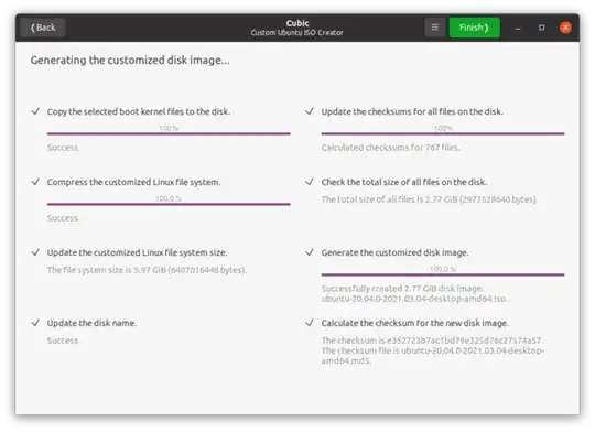The Cubic Generate Page