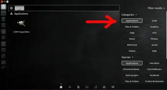 Applications missing