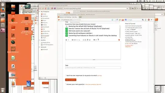 Selecting any part and moving mouse anywhere cause this effect