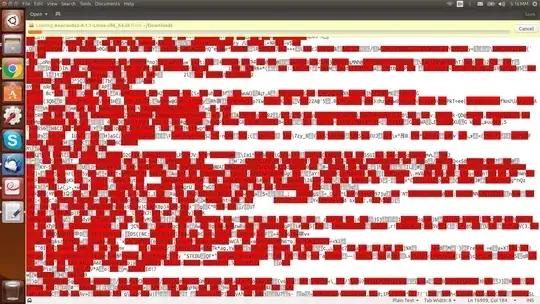 the result of doubled click in .sh file