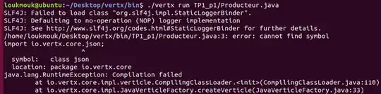 error: cannot find symbol import io.vertx.core.json