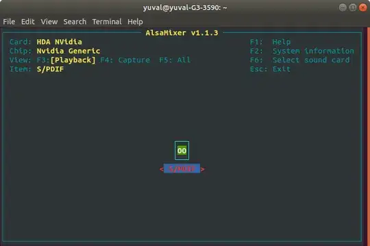 alsamixer