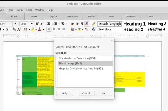 Paste image format dialog Paste image format dialog