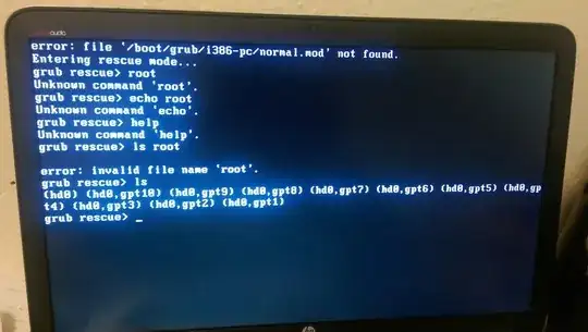 grub rescue prompt