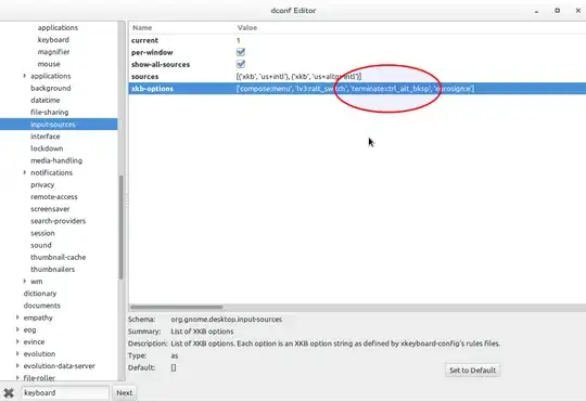 dconf-editor xkb properties