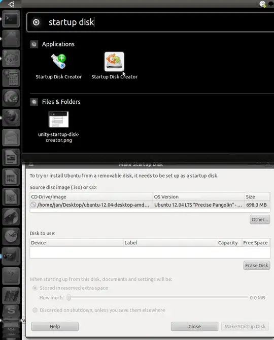 Startup Disk Creator usage