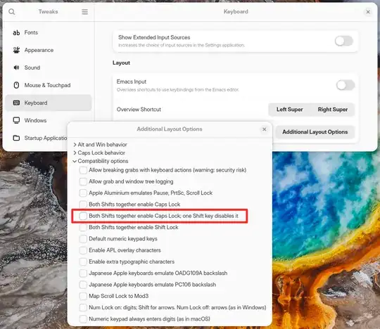 Screenshot showing the option mentioned above