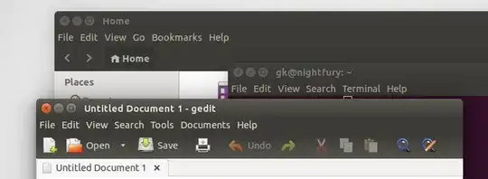 menus are being placed below windows titlebar