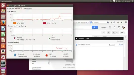 File stops at 10 to 15%