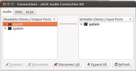 connect qsynth to output