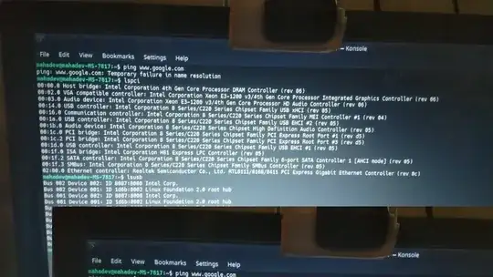 List of Drivers Installed