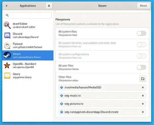 Adding extra directory to steam in Flatseal