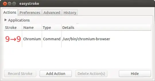 Easystroke Gesture Recognition - Actions